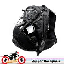 Multifunctional Motorcycle Backpack Helmet Bag Motocross Knight Riding Multi-Pocket Zipper Shoulder Bag Luggage Tool Laptop Bags
