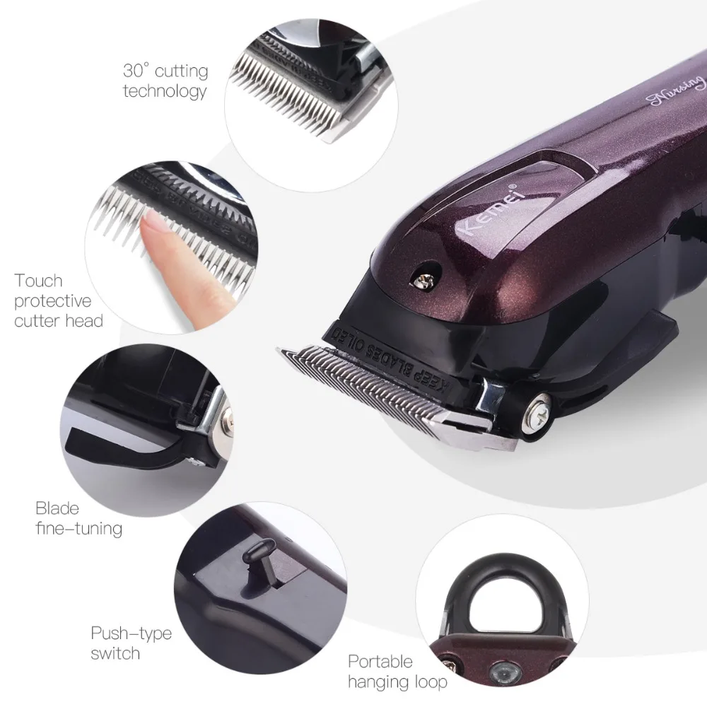 Kemei km-2600 Electric Trimmer Hair Cutter Men Hair Cutting Machine Professional Hair Clipper Beard Trimmer Razor cortador pelo Kemei km-2600 Electric Trimmer Hair Cutter Men Hair Cutting Machine Professional Hair Clipper Beard Trimmer Razor cortador pelo