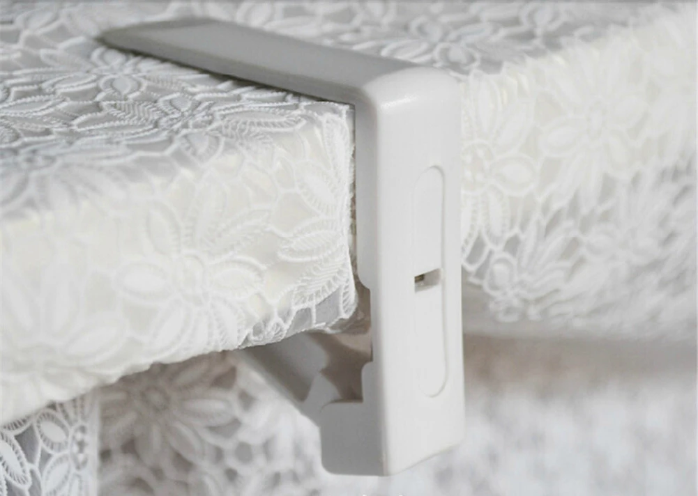 

Popular 8Pcs Cover Cloth Tablecloth Clip Table Spring Loaded Clamp Holder Plastic