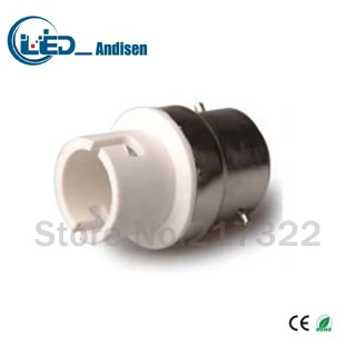 

B22 TO BA15D adapter Conversion socket High quality material fireproof material GU24 socket adapter Lamp holder