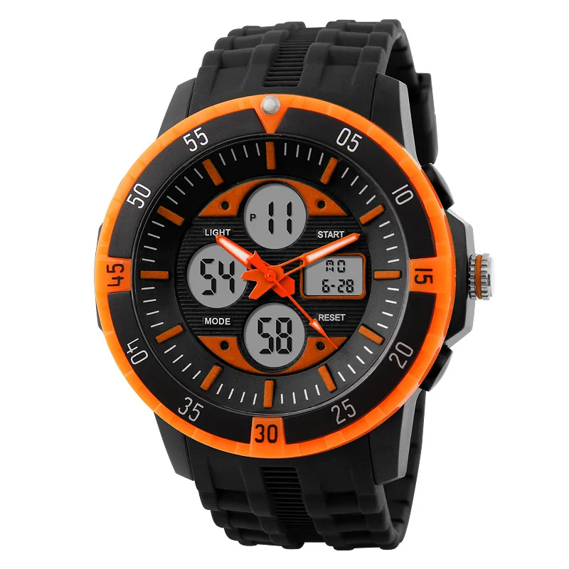 Купить Часы Мужские Спортивные Водонепроницаемые Противоударные