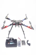 F11066-F JMT Radiolink T6EHP-E TX et RX QQ Flight Control Motor ESC Batterie Chargeur HMF Pliable Rack RC Quadcopter RTF Kit
