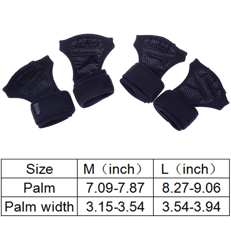 M-L Gym Gloves Heavyweight Sports Exercise Weight Lifting Gloves Body Building Training Sport Fitness Gloves