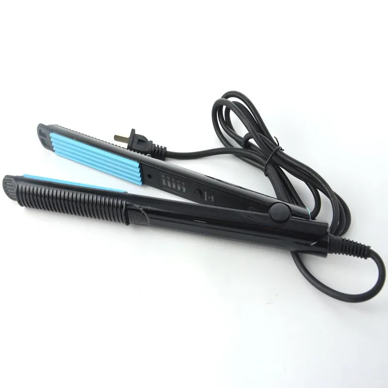 

Temperature Control hair straighteners 220-240V Straightening corrugated Iron styling tools