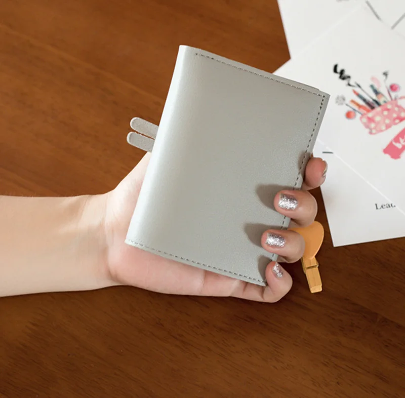 Women Short Wallet PU Leather Mini Female Money Purse New Fashion Foldable Credit Card Holder Lady Coin Bags Girl Wallets WT0121 (13)