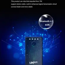 С Батарея Беспроводной Bluetooth 4,1 EDR аудио передатчик приемник A2DP 3,5 мм периферийное устройство со стерео-разъемом адаптер для Ipod с ТВ Mp3 колонки для ПК