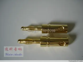 

The new Gold-plated copper banana plugs Amp plug Speakers plug