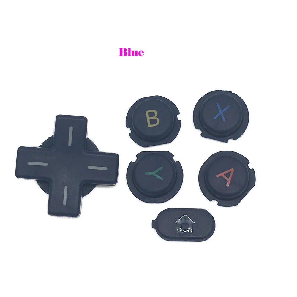 Новая версия D Pad для nintendo new 3DS XL LL консоль A B X Y кнопка Home кнопки питания - Цвет: For NEW3DSLL Blue