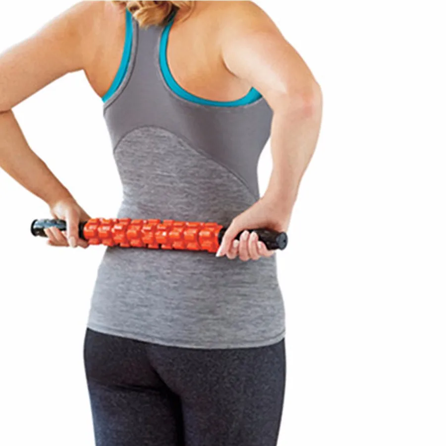 Aliviar a Fadiga para Yoga Ferramentas de Cuidados Muscle Massager Rolo Vara - 9 Engrenagem Gym Perna Traseira Corpo Gatilho Ponto Fisioterapia Saúde 6 7 Instrumento cuidados c pés