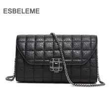 diamond наплечник сумка женские черные красные женские Натуральная кожа crossbody сумки-мессенджеры на цепочке для вечерние бизнес YG054