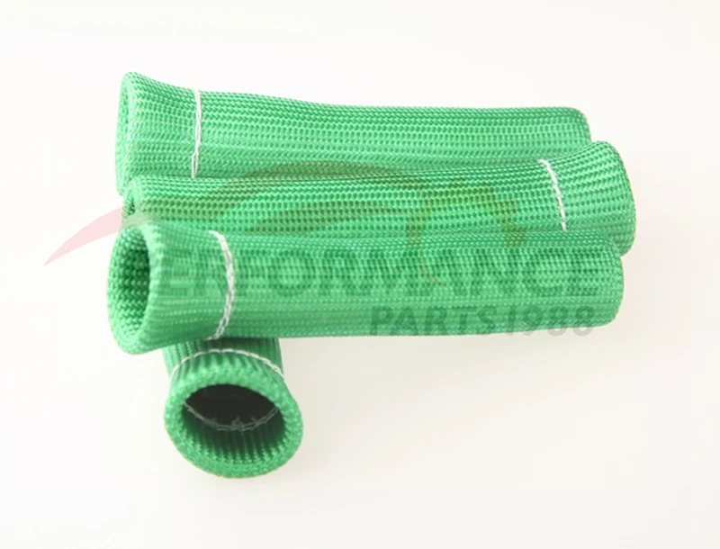 4Cyl Spark Plug Heat Protector Sleeve Sleeving Fuel Line Wiring 1