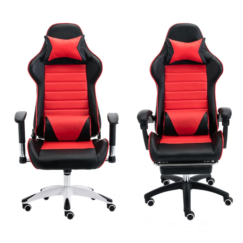 ЕС 8008 розовый Poltrona игровой Esports Boss Silla Gamer офисный стул массажный с колесом с подставкой для ног может лежать