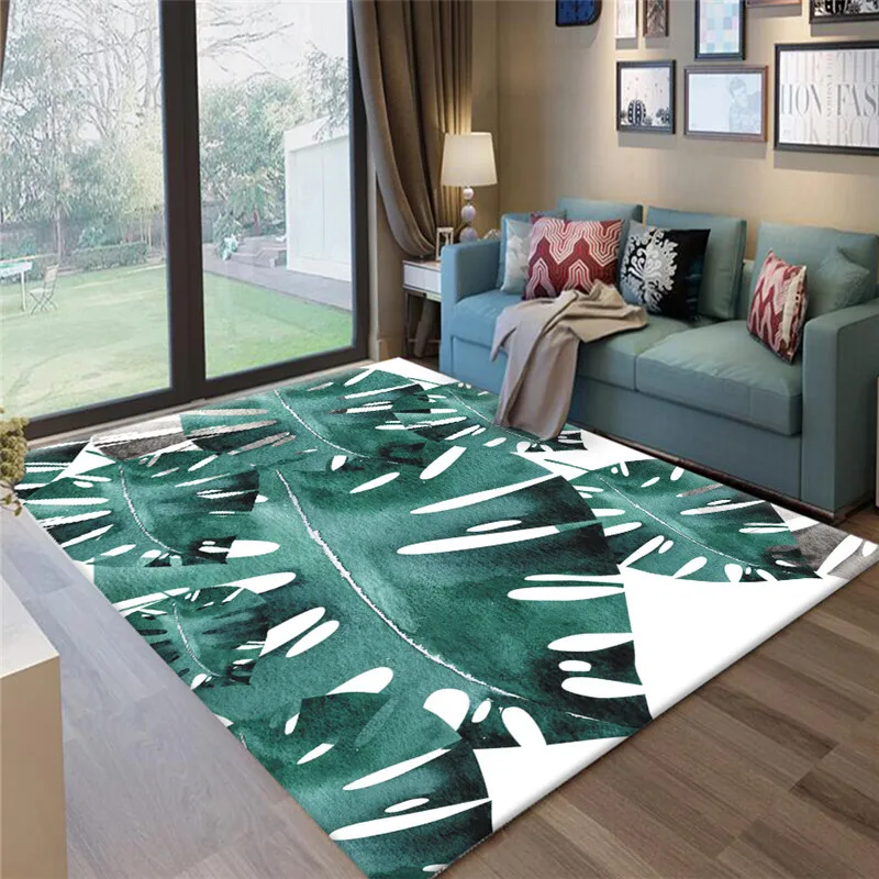 3D печати ковер современный минималистский гостиной прикроватная тумбочка для спальни журнальный столик исследование ресторанный коврик