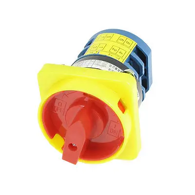 

Ui 660V Ith 20A 8 Screw Terminals On/Off Universal Combination Switch