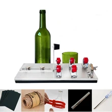 Новая дизайнерская стеклянная бутылка резак набор, пивная стеклянная бутылка для вина режущий набор