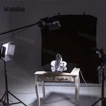 

LED 600S photographic light kit flat screen soft light camera lamp up to black background shooting three-lamp set CD50 T01