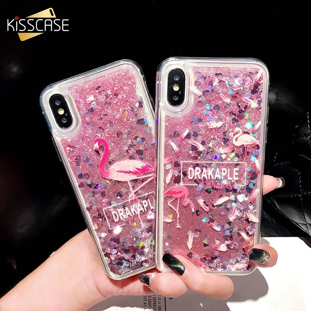 KISSCASE розовый чехол с рисунком фламинго для Samsung galaxy a7 a6 2018 a50 M30 M20 M10 S10 S9 S8 S10E мягкий