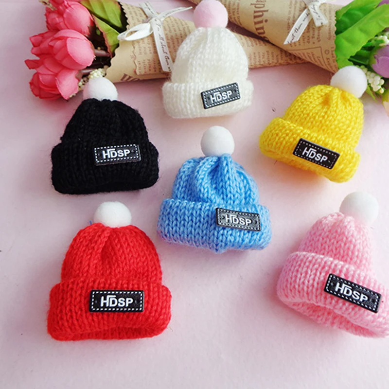 

Doll hat OB11 doll wool hat colors for OB11 GSC 1/8 BJD doll accessories doll clothes 16-18cm hat