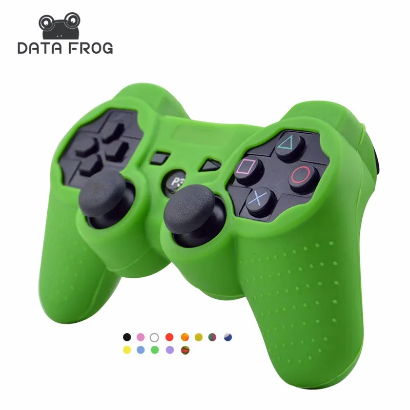 for Sony Playstation 3 Controller Silicone Case Protective Skin Cover Wrap Case for PS3 Controller Joystick Gel Rubber for PS3 (190)