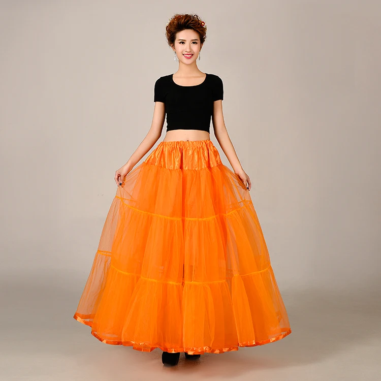 Женская газовая юбочка QC6639 длинная 14 цветов 1 метр|fashion skirt|skirt fashionpetticoat skirt |