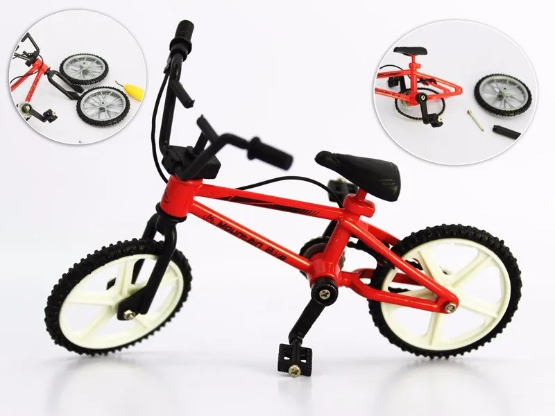 Сплав мини BMX горный велосипед BikesToys Розничная упаковка мини-палец bmx творческая игра подарок для детей игрушки