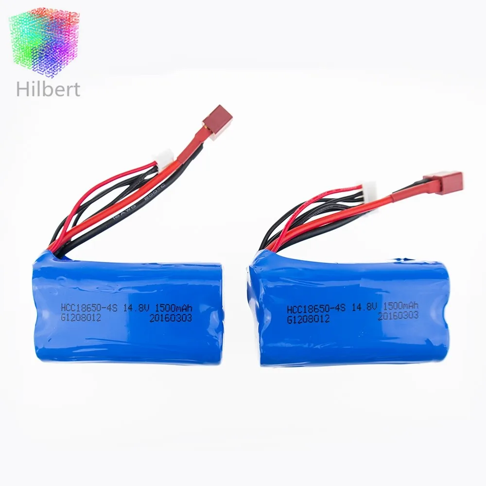 

2pcs 14.8V 1500MAH BATTERY G.T. 53 QS 8006 RC QS8006 Quadcopter Drone Helicopter Car Truck Airplane Toy PARTS QS8006-014