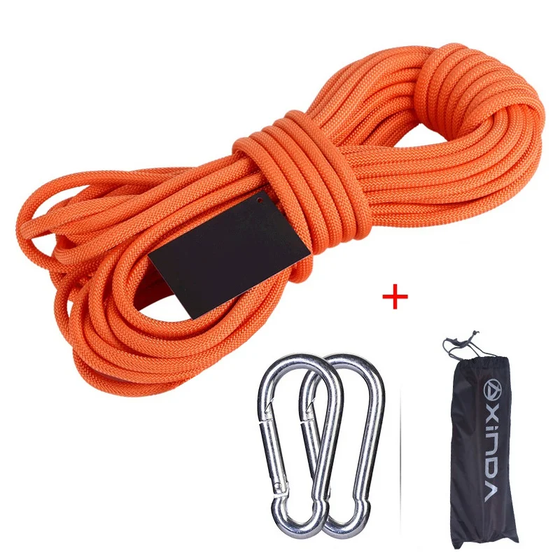 New 30/20/15/10 Meters Rock Climbing Rope 6mm Tree Wall Climbing Gear