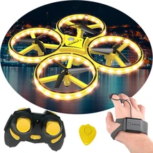 Радиоуправляемый Дрон Квадрокоптер Ручной индукции высота удержания датчик гравитации инфракрасный избегание препятствий 2,4G дистанционное управление Квадрокоптер ZF04