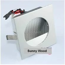 2pcs/lot светодио дный 1 Вт светодиодный лестничный светильник лестница свет светодио дный/светодиодный настенный светильник 3 года гарантии SL-019