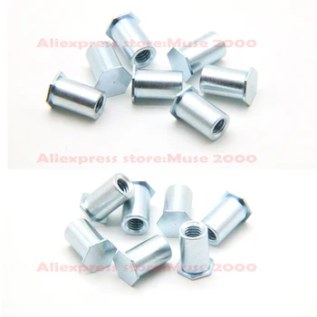 

rivet nut M2,hole 4.2mm 3-20mm length BSO Carbon steel Self-Clinching closed end pressured nut thin board plate fastener column