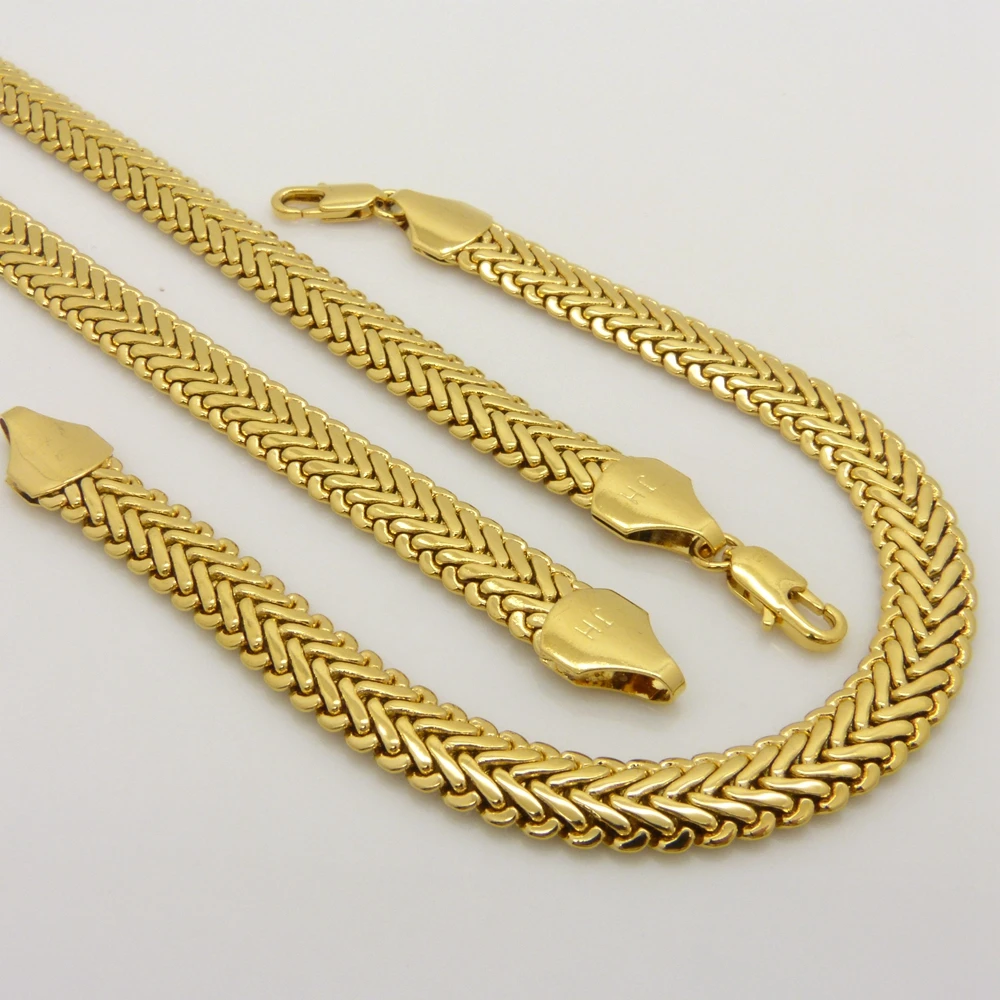 Buy Statement Jewelry Yellow Gold Filled Men's