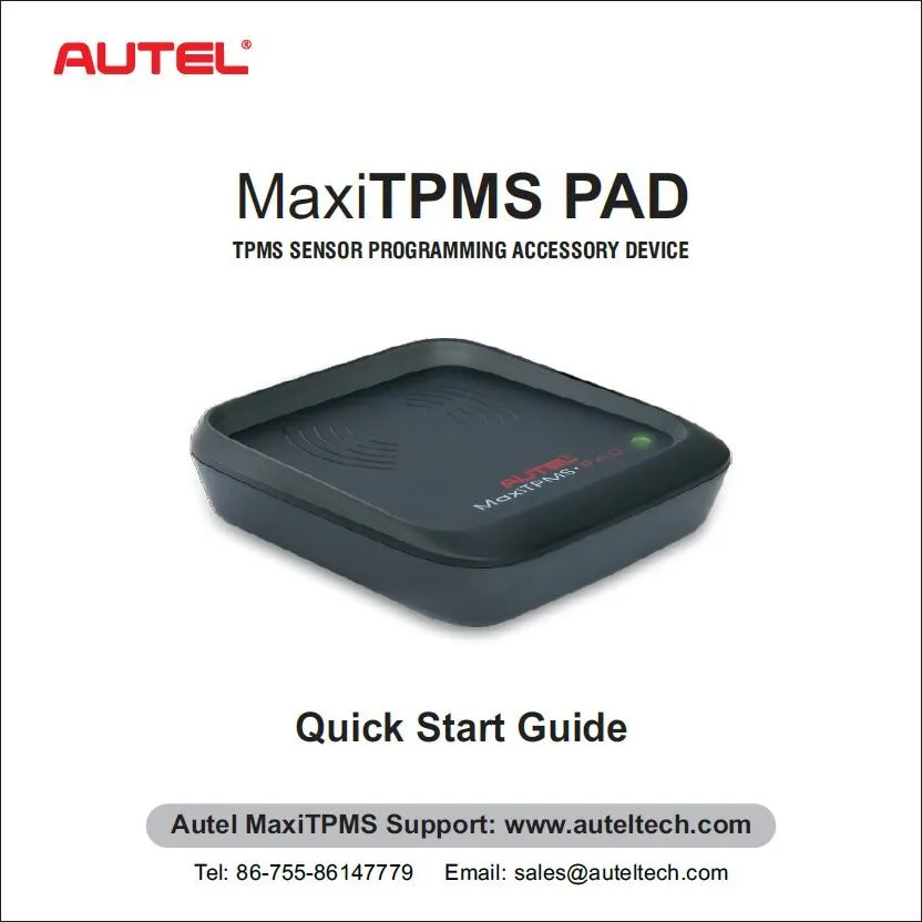 Autel MaxiTPMS PAD TPMS Sensor Programming Accessory Device (1)