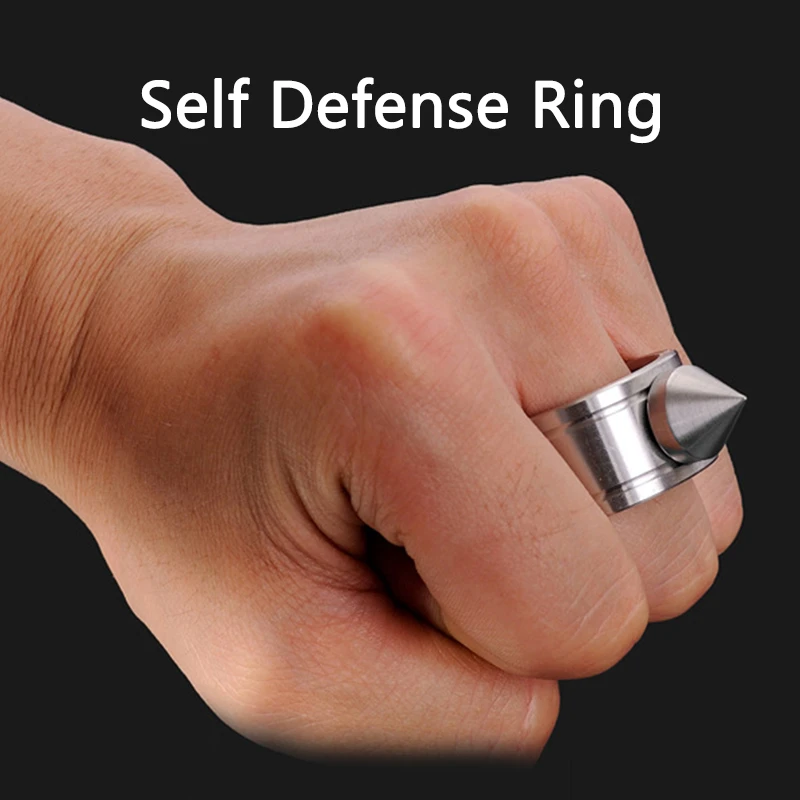 Outdoor Stainless Steel Self Defense Ring Supplie Self Defense Product Weapons Ring Survival Tool Pocket Women Protect Aliexpress Security Protection