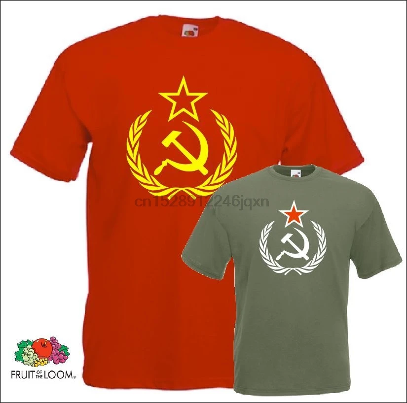 Новинка 2019 летняя футболка grayyyyy16319p для России крутая с надписью Hammer &amp amp Sickle