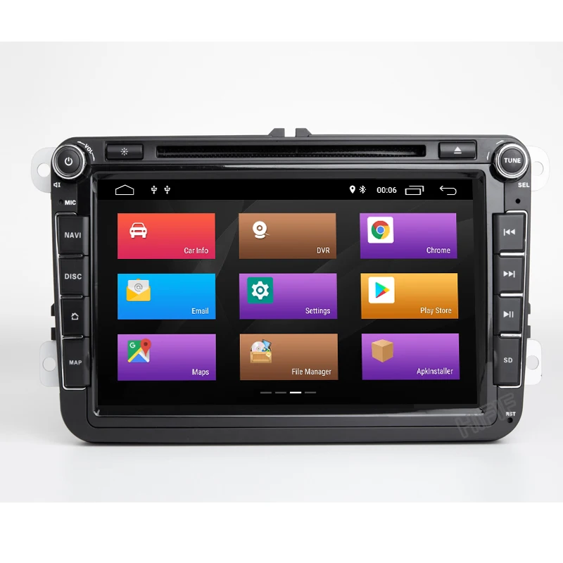 Автомобильный DVD плеер IPS Android 10 для VW/Volkswagen SKODA GOLF 5 Golf 6 POLO PASSAT B7 T5 CC JETTA TIGUAN
