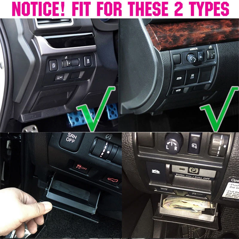 1X Bezpiecznik Samochodowy Pudełko Do Przechowywania Dla Subaru Xv/ Crosstrek Czarny Bezpiecznik Samochodowy Coin Pojemnik Bin Taca Holder Akcesoria Do Wnętrza Samochodu|Interior Door Panels & Parts| - Aliexpress