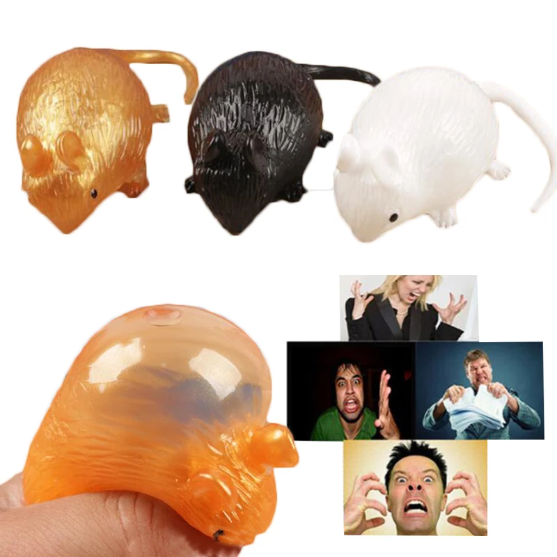 Soft Vent Mouse TPR Pranks Relief Stress Mouse Model Decoration Tricks
