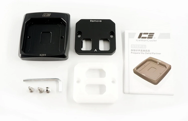 IceMan Cooler X299 Delid Die Guard Cover Protector устройство для открывания процессоров Support 7820 7900 7920