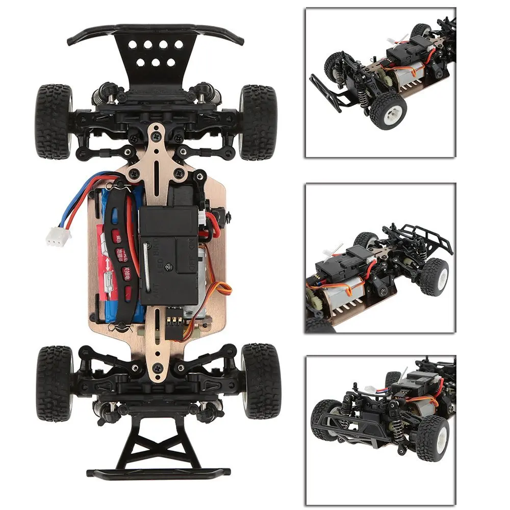 WLtoys A232 Радиоуправляемый гоночный автомобиль 1/24 2 4G электрический матовый 4WD RTR RC