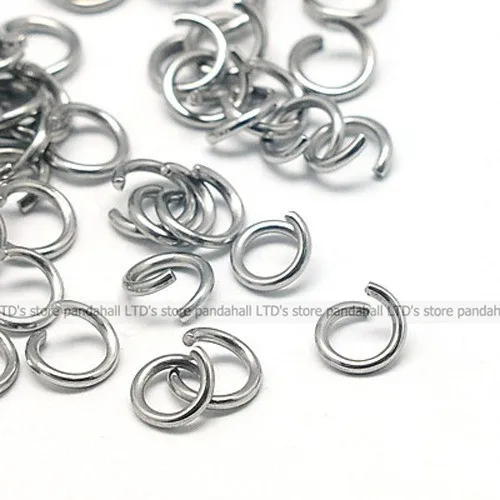 300 x Bronze Jump Rings Jumprings ~ 4mm 0.8mm ~ Jewellery Findings