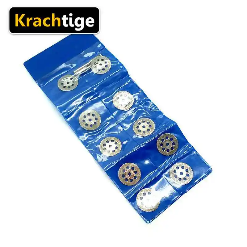 

Krachtige 22mm Rotary Tools Circular Saw Blades Cutting Discs Mandrel Cutoff Cutter Power tools multitool w/Bag