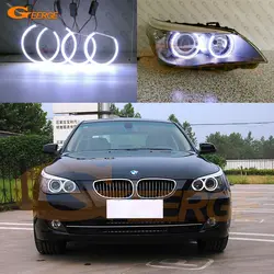 Для BMW E60 E61 LCI 528i 530i 535i 550i M5 2007-2010 галогенные лампы Ультра яркое освещение COB led angel eyes kit