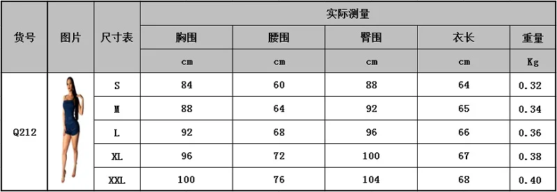 尺寸表
