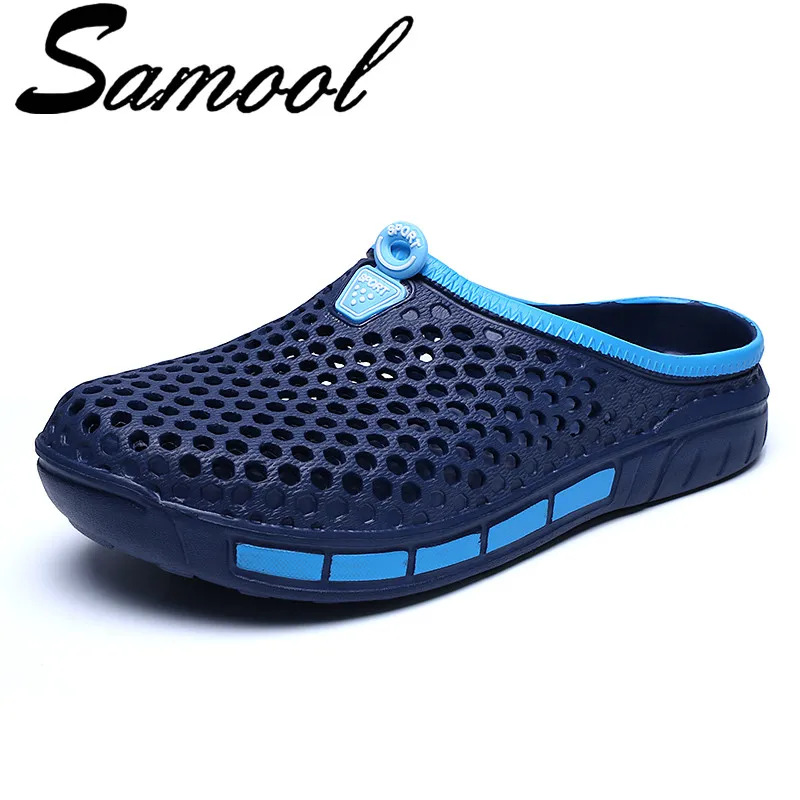 New Summer Men's Breathable Hole Shoes Quick drying Lightweight Beach ...