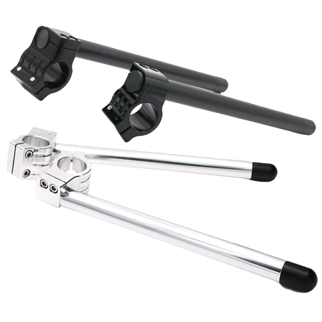 Clipe na Barra de Garfo Guiador da Motocicleta Corrida Ajustável 32 33 35 36 37 39 41 45 48 50 51mm Alça Integrado Cnc 31 - 2 Cheap Guidão