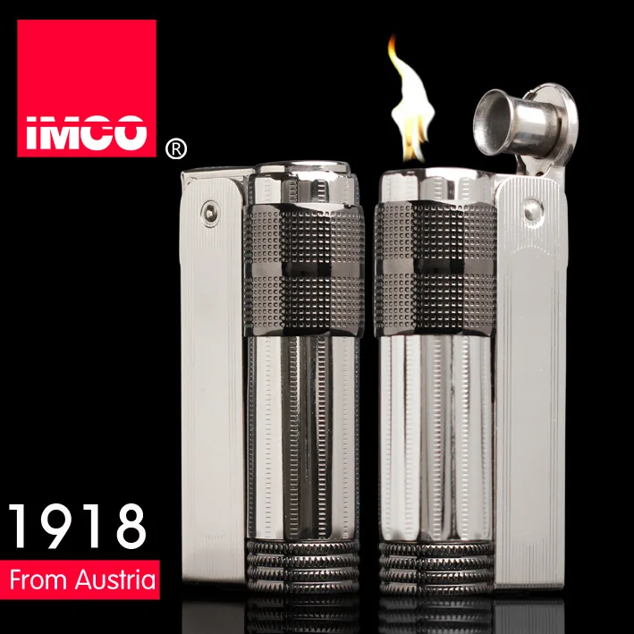 

Genuine Austria IMCO brand metal steel oil lighter.Fashion kerosene lighter,men's retro cigarette lighter