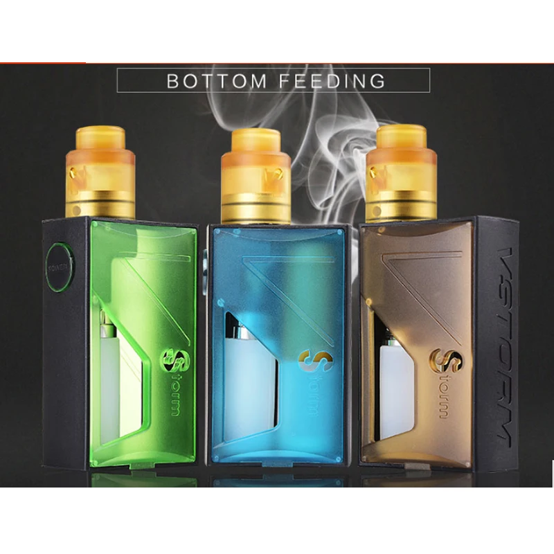 Оригинальный боксмод Vapor Storm Raptor BF Squonk 5 мл распылитель RDA для электронной сигареты
