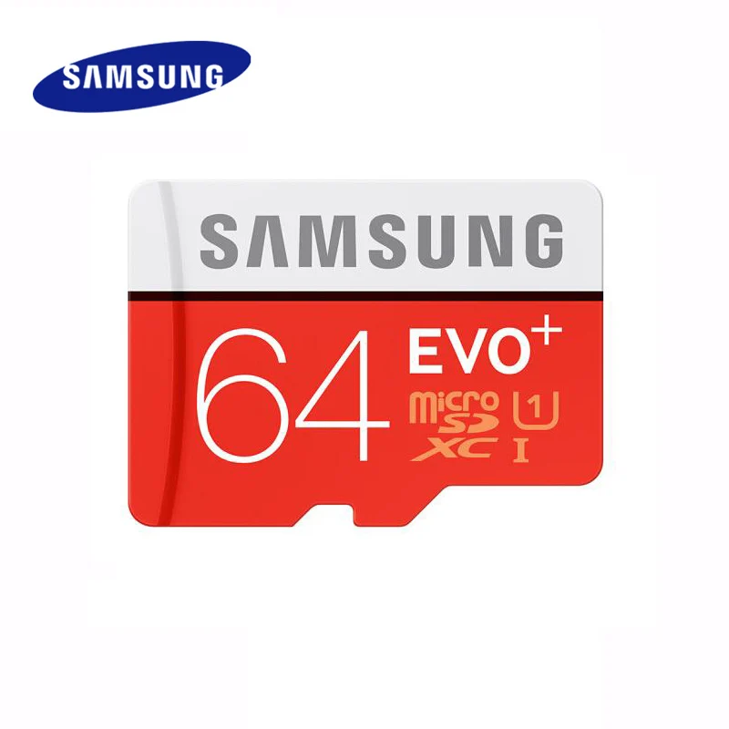 SAMSUNG Micro SD card 64 ГБ U3 microSDXC карты памяти microSD Class 10 карт 32 EVO Plus 256 128 16 картао де memoria|cartao