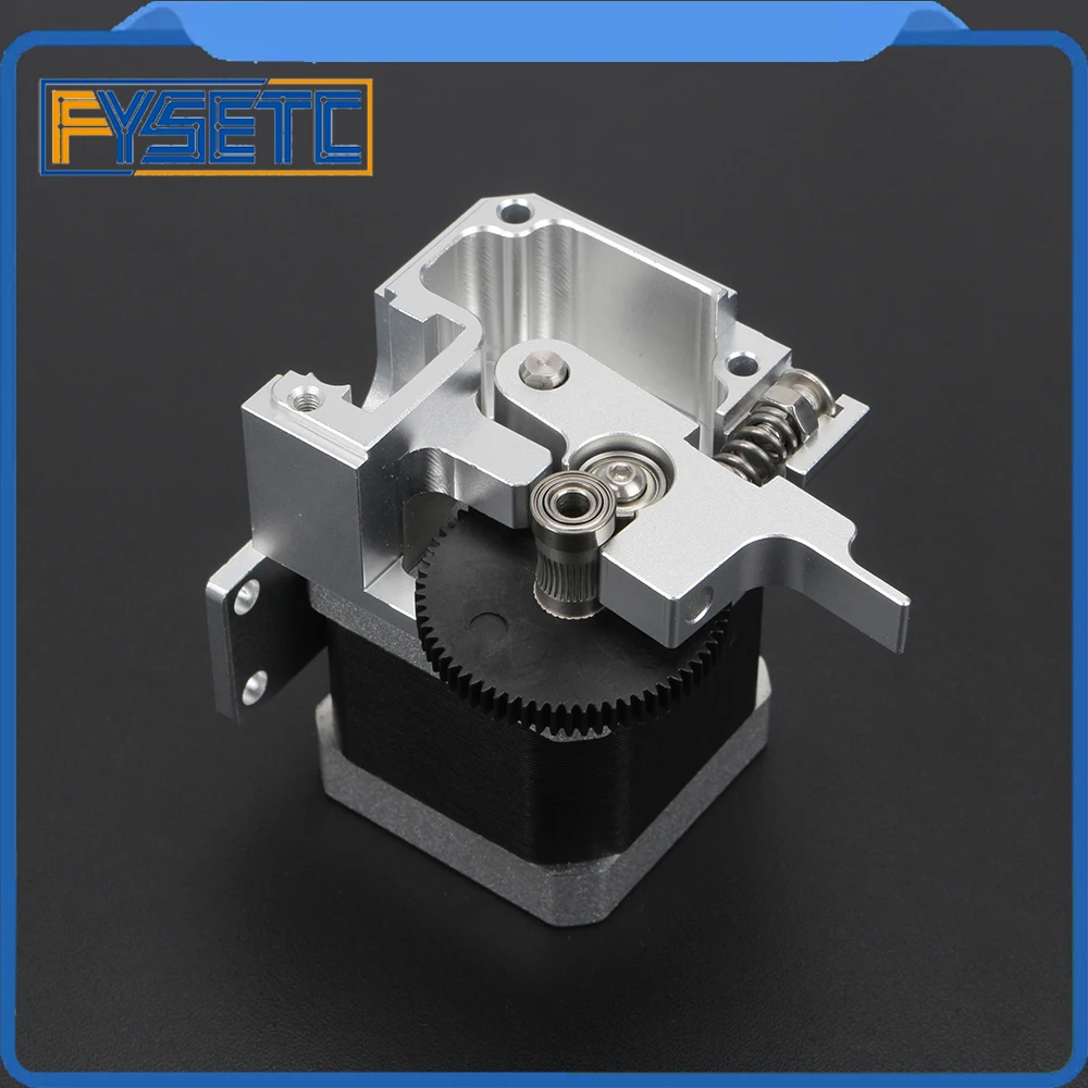 Серебристый металлический экструдер Titan Aero 1 75 мм для Prusa i3 MK2 3D принтера прямого