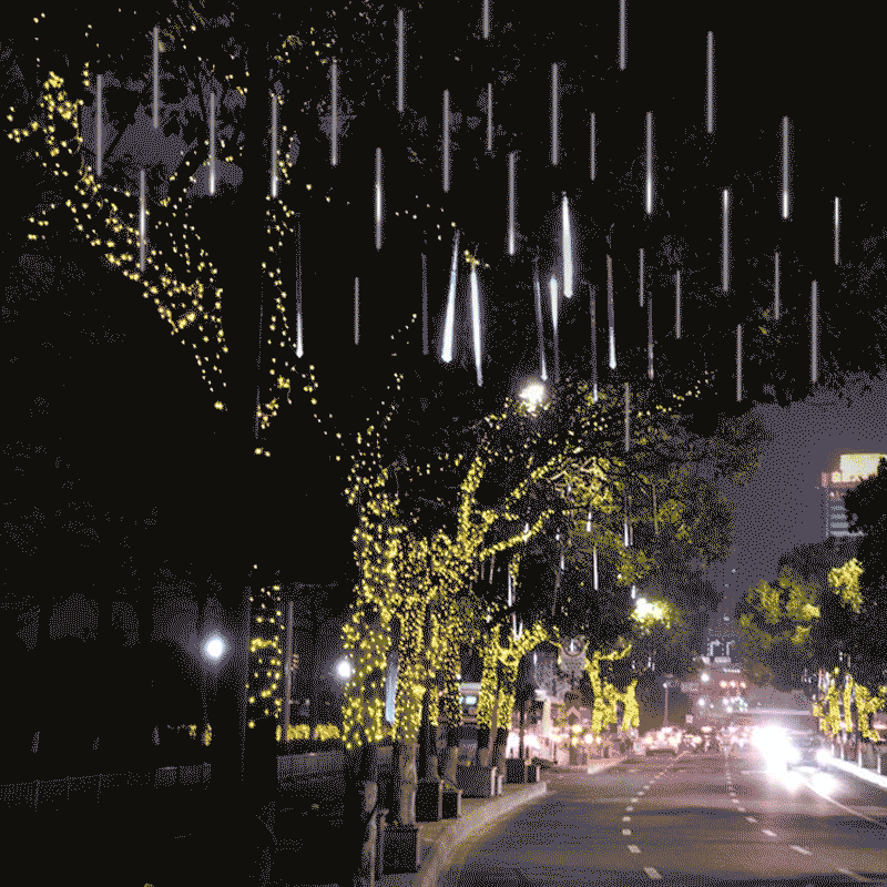 Best Led Meteor Shower Rain Tube Lights Set 2024